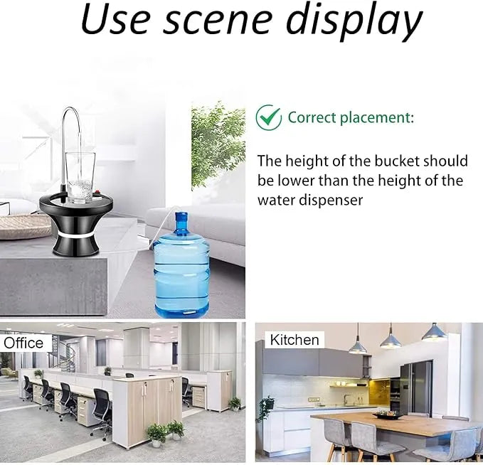 Automatic Electric Water Bottle Pump