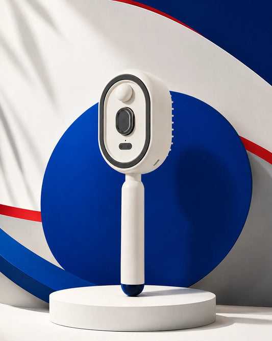 Steam Hair Brush with Oil Mist