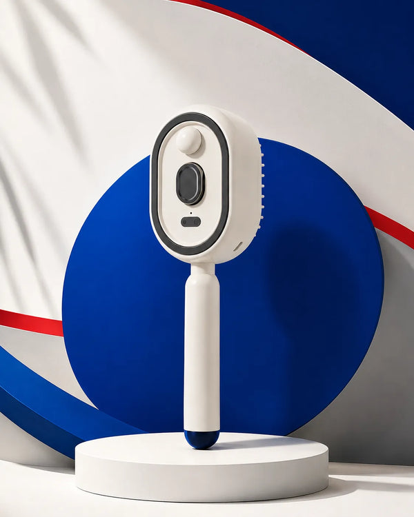 Steam Hair Brush with Oil Mist